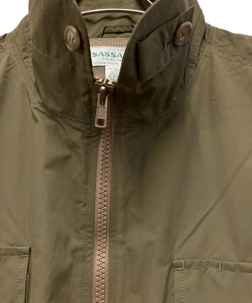 SASSAFRAS（ササフラス）SASSAFRAS (ササフラス) D/C Armor Jacket Light オリーブ サイズ:M 未使用品の古着・服飾アイテム