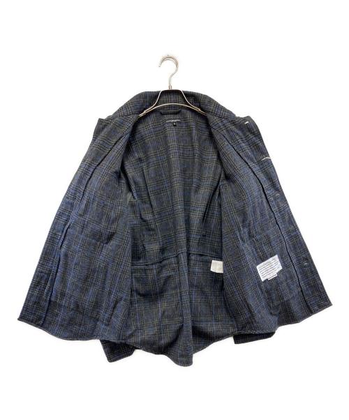 Engineered Garments（エンジニアド ガーメンツ）Engineered Garments (エンジニアド ガーメンツ) EXPLORER SHIRT JACKET – POLY WOOL GLEN PLAID ネイビー×グレー サイズ:S 未使用品の古着・服飾アイテム