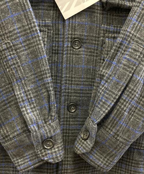 Engineered Garments（エンジニアド ガーメンツ）Engineered Garments (エンジニアド ガーメンツ) EXPLORER SHIRT JACKET – POLY WOOL GLEN PLAID ネイビー×グレー サイズ:S 未使用品の古着・服飾アイテム