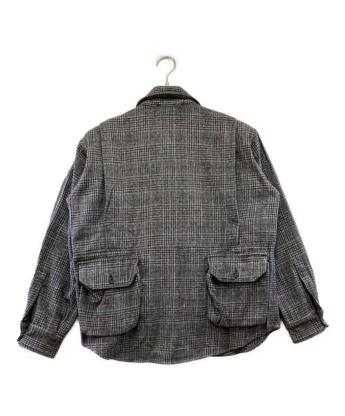 Engineered Garments（エンジニアド ガーメンツ）Engineered Garments (エンジニアド ガーメンツ) EXPLORER SHIRT JACKET – POLY WOOL GLEN PLAID グレー サイズ:S 未使用品の古着・服飾アイテム