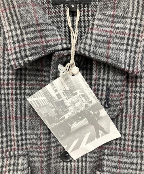 Engineered Garments（エンジニアド ガーメンツ）Engineered Garments (エンジニアド ガーメンツ) EXPLORER SHIRT JACKET – POLY WOOL GLEN PLAID グレー サイズ:S 未使用品の古着・服飾アイテム
