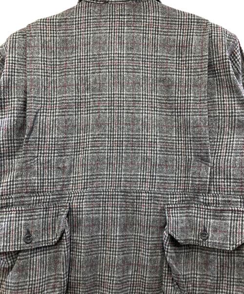 Engineered Garments（エンジニアド ガーメンツ）Engineered Garments (エンジニアド ガーメンツ) EXPLORER SHIRT JACKET – POLY WOOL GLEN PLAID グレー サイズ:S 未使用品の古着・服飾アイテム