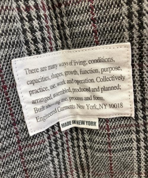 Engineered Garments（エンジニアド ガーメンツ）Engineered Garments (エンジニアド ガーメンツ) EXPLORER SHIRT JACKET – POLY WOOL GLEN PLAID グレー サイズ:S 未使用品の古着・服飾アイテム