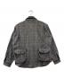 Engineered Garments (エンジニアド ガーメンツ) EXPLORER SHIRT JACKET – POLY WOOL GLEN PLAID グレー サイズ:S 未使用品：35000円