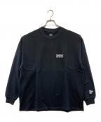FreshServiceフレッシュサービス）の古着「長袖カットソー」｜ブラック