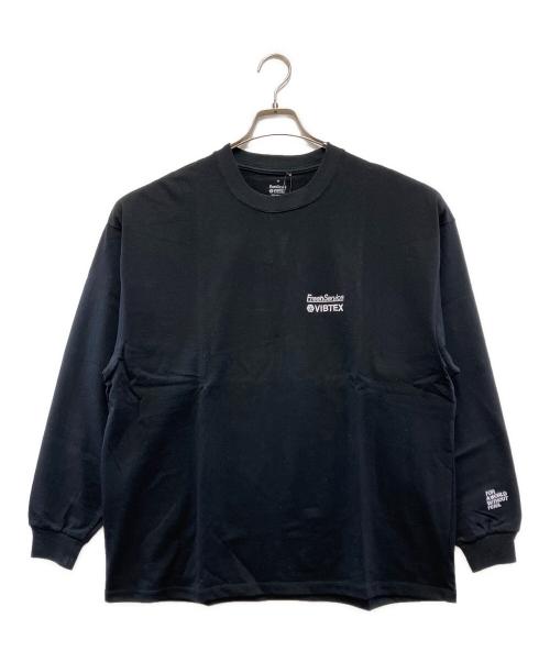 FreshService（フレッシュサービス）FreshService (フレッシュサービス) 長袖カットソー ブラック サイズ:M 未使用品の古着・服飾アイテム