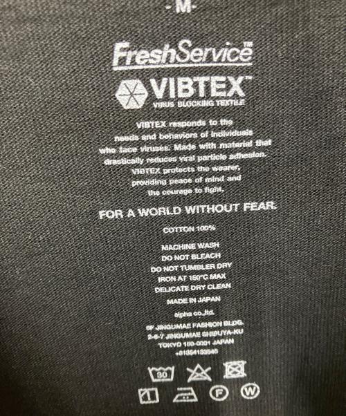 FreshService（フレッシュサービス）FreshService (フレッシュサービス) 長袖カットソー ブラック サイズ:M 未使用品の古着・服飾アイテム