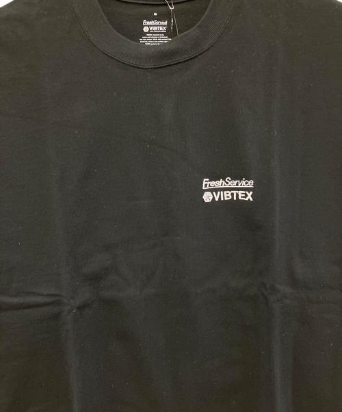 FreshService（フレッシュサービス）FreshService (フレッシュサービス) 長袖カットソー ブラック サイズ:M 未使用品の古着・服飾アイテム