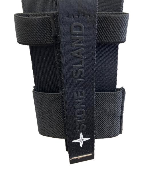 STONE ISLAND（ストーンアイランド）STONE ISLAND (ストーンアイランド) ショルダーポーチ ブラックの古着・服飾アイテム