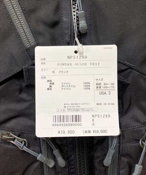 THE NORTH FACE（ザ ノース フェイス）THE NORTH FACE (ザ ノース フェイス) トレッキングウェア(ベスト) ブラック サイズ:S/Mの古着・服飾アイテム