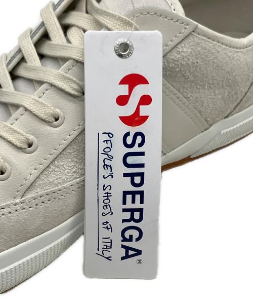 SUPERGA（スペルガ）SUPERGA (スペルガ) Engineered Garments (エンジニアド ガーメンツ) スニーカー ライトグレー サイズ:44 未使用品の古着・服飾アイテム