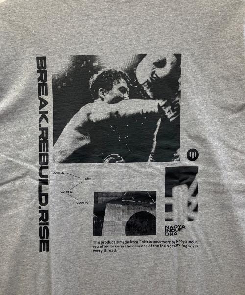 その他ブランド（ソノタブランド）その他ブランド (ソノタブランド) DNA Tシャツ　井上尚弥 グレー サイズ:XL 未使用品の古着・服飾アイテム