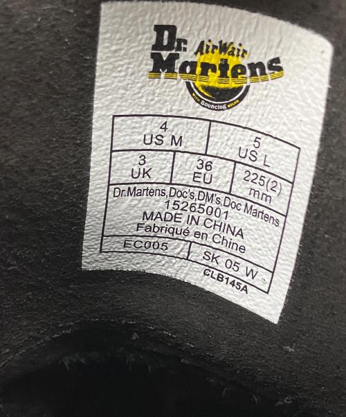 Dr.Martens（ドクターマーチン）Dr.Martens (ドクターマーチン) 8ホールブーツ ブラック サイズ:225mmの古着・服飾アイテム