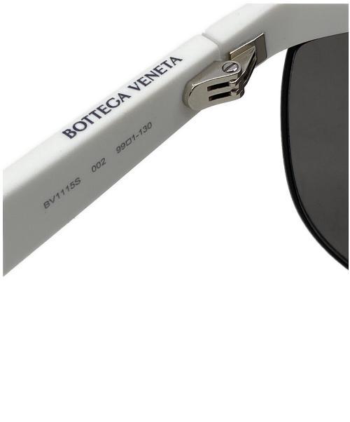 BOTTEGA VENETA（ボッテガベネタ）BOTTEGA VENETA (ボッテガベネタ) サングラス ホワイトの古着・服飾アイテム