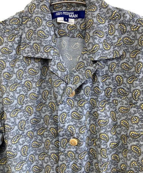 JUNYA WATANABE MAN（ジュンヤワタナベマン）JUNYA WATANABE MAN (ジュンヤワタナベマン) 半袖シャツ ブルー サイズ:Sの古着・服飾アイテム