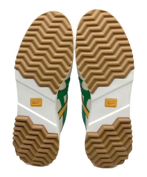 Onitsuka Tiger（オニツカタイガー）Onitsuka Tiger (オニツカタイガー) スニーカー ベージュ×グリーン サイズ:26.5の古着・服飾アイテム