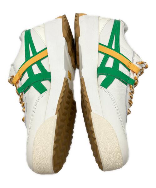 Onitsuka Tiger（オニツカタイガー）Onitsuka Tiger (オニツカタイガー) スニーカー ベージュ×グリーン サイズ:26.5の古着・服飾アイテム