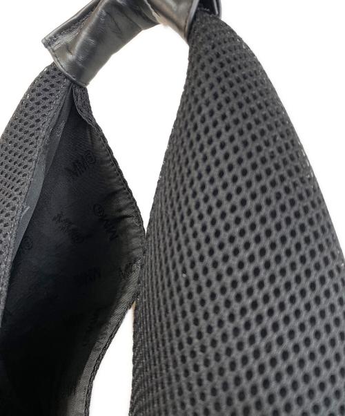 MM6 Maison Margiela（エムエムシックスメゾンマルジェラ）MM6 Maison Margiela (エムエムシックスメゾンマルジェラ) メッシュバッグ ブラックの古着・服飾アイテム