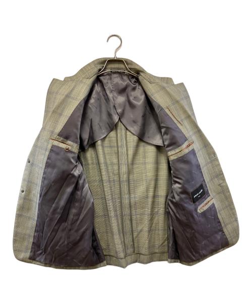 GIORGIO ARMANI（ジョルジオアルマーニ）GIORGIO ARMANI (ジョルジオアルマーニ) テーラードジャケット カーキ サイズ:BB4の古着・服飾アイテム