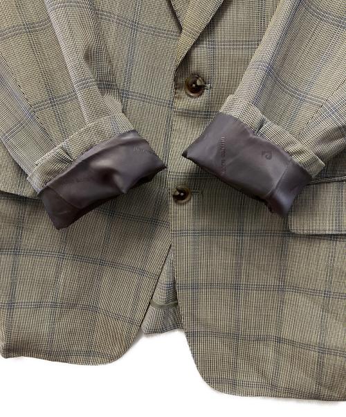 GIORGIO ARMANI（ジョルジオアルマーニ）GIORGIO ARMANI (ジョルジオアルマーニ) テーラードジャケット カーキ サイズ:BB4の古着・服飾アイテム