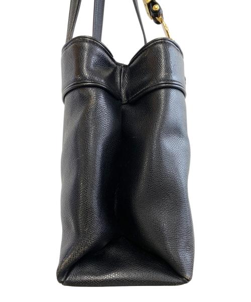 GIANNI VERSACE（ジャンニ・ヴェルサーチ）GIANNI VERSACE (ジャンニ・ヴェルサーチ) ハンドバッグ ブラックの古着・服飾アイテム