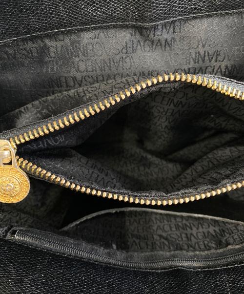 GIANNI VERSACE（ジャンニ・ヴェルサーチ）GIANNI VERSACE (ジャンニ・ヴェルサーチ) ハンドバッグ ブラックの古着・服飾アイテム