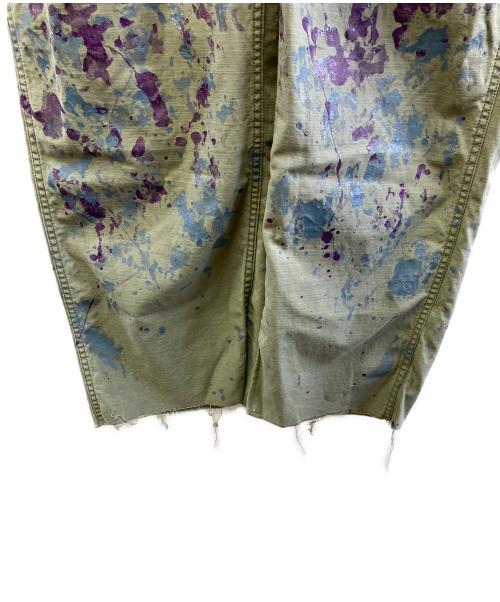Needles（ニードルズ）Needles (ニードルズ) ペイントファティーグパンツ カーキ サイズ:不明の古着・服飾アイテム