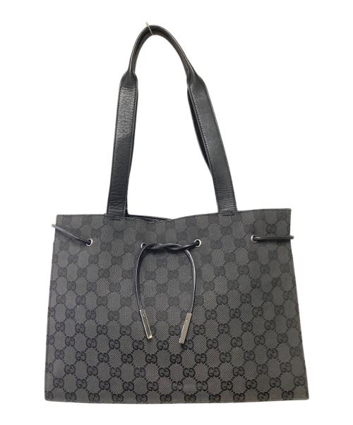 GUCCI（グッチ）GUCCI (グッチ) ハンドバッグ ブラックの古着・服飾アイテム