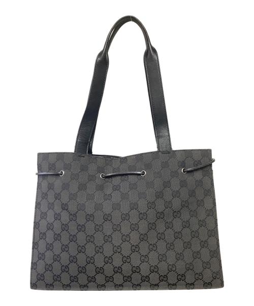 GUCCI（グッチ）GUCCI (グッチ) ハンドバッグ ブラックの古着・服飾アイテム