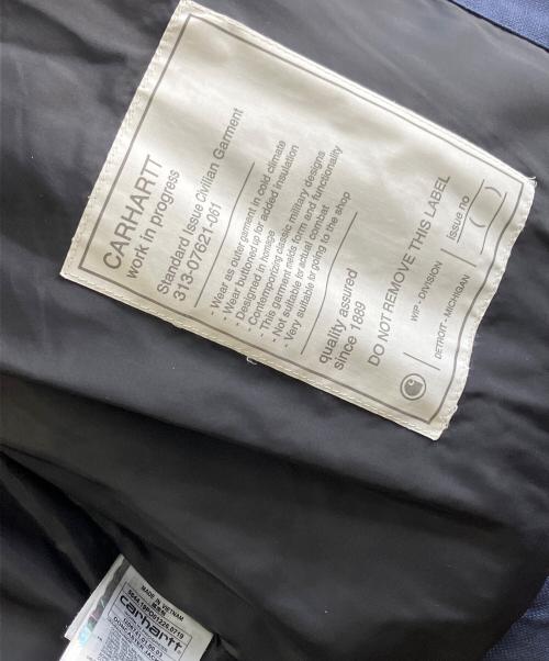 Carhartt WIP（カーハート ワーク イン プログレス）Carhartt WIP (カーハート ワーク イン プログレス) ドンカスターコート ネイビー サイズ:Mの古着・服飾アイテム