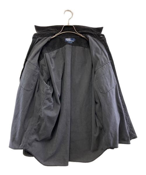 POLO RALPH LAUREN（ポロ・ラルフローレン）POLO RALPH LAUREN (ポロ・ラルフローレン) コーデュロイジャケット ブラック サイズ:XLの古着・服飾アイテム