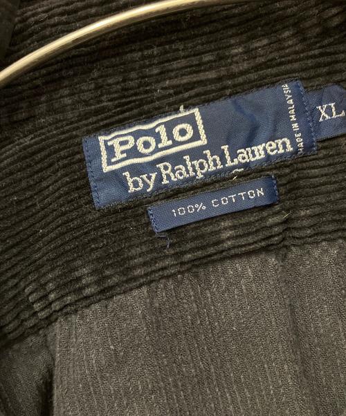 POLO RALPH LAUREN（ポロ・ラルフローレン）POLO RALPH LAUREN (ポロ・ラルフローレン) コーデュロイジャケット ブラック サイズ:XLの古着・服飾アイテム