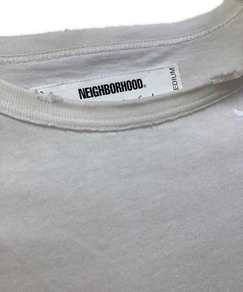 NEIGHBORHOOD（ネイバーフッド）NEIGHBORHOOD (ネイバーフッド) 長袖カットソー ホワイト サイズ:Mの古着・服飾アイテム