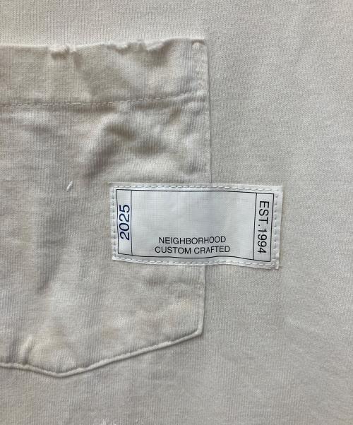 NEIGHBORHOOD（ネイバーフッド）NEIGHBORHOOD (ネイバーフッド) 長袖カットソー ホワイト サイズ:Mの古着・服飾アイテム