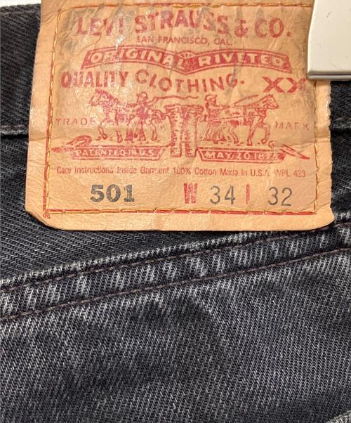 LEVI'S（リーバイス）LEVI'S (リーバイス) デニムパンツ ブラック サイズ:W34 L32の古着・服飾アイテム