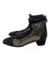 Christian Dior (クリスチャン ディオール) メッシュレースアップブーツ ブラック サイズ:36 1/2：25000円