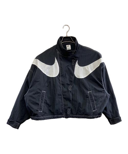 NIKE（ナイキ）NIKE (ナイキ) ウーブンジャケット ブラック×ホワイト サイズ:XLの古着・服飾アイテム