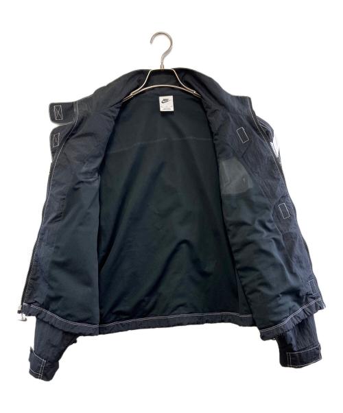 NIKE（ナイキ）NIKE (ナイキ) ウーブンジャケット ブラック×ホワイト サイズ:XLの古着・服飾アイテム