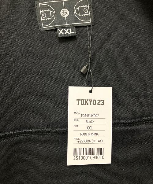 TOKYO 23（トウキョウニジュウサン）TOKYO 23 (トウキョウニジュウサン) ジップパーカー ブラック サイズ:XXL 未使用品の古着・服飾アイテム