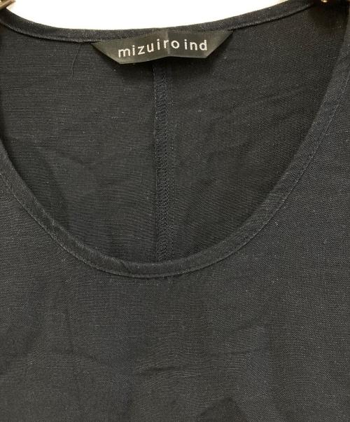 mizuiro-ind（ミズイロインド）mizuiro-ind (ミズイロインド) 半袖ワンピース ブラック サイズ:不明の古着・服飾アイテム