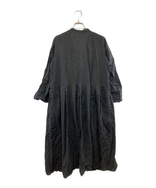 nest Robe（ネストローブ）nest Robe (ネストローブ) 長袖ワンピース ブラック サイズ:Fの古着・服飾アイテム