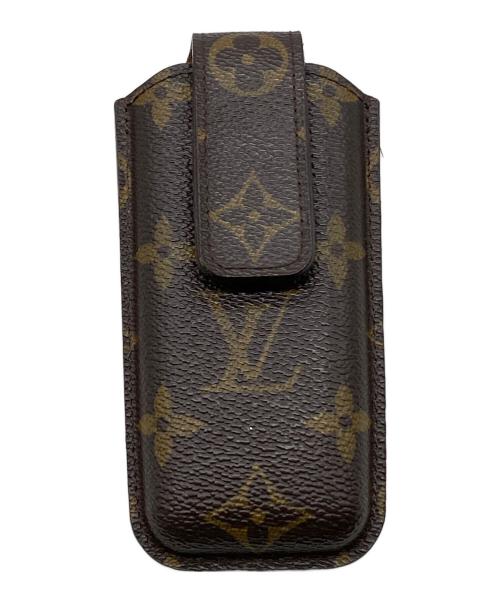 LOUIS VUITTON（ルイ ヴィトン）LOUIS VUITTON (ルイ ヴィトン) エテュイ・テレフォン ジャポン ブラウンの古着・服飾アイテム