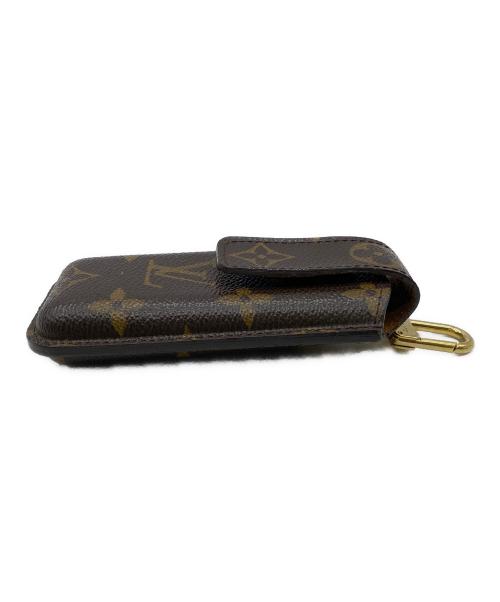 LOUIS VUITTON（ルイ ヴィトン）LOUIS VUITTON (ルイ ヴィトン) エテュイ・テレフォン ジャポン ブラウンの古着・服飾アイテム