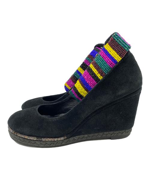 tsumori chisato（ツモリチサト）tsumori chisato (ツモリチサト) サンダル ブラック サイズ:23 1/2の古着・服飾アイテム