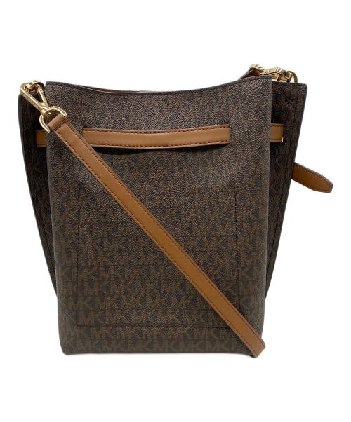 MICHAEL KORS（マイケルコース）MICHAEL KORS (マイケルコース) ハンドバッグ ブラウンの古着・服飾アイテム