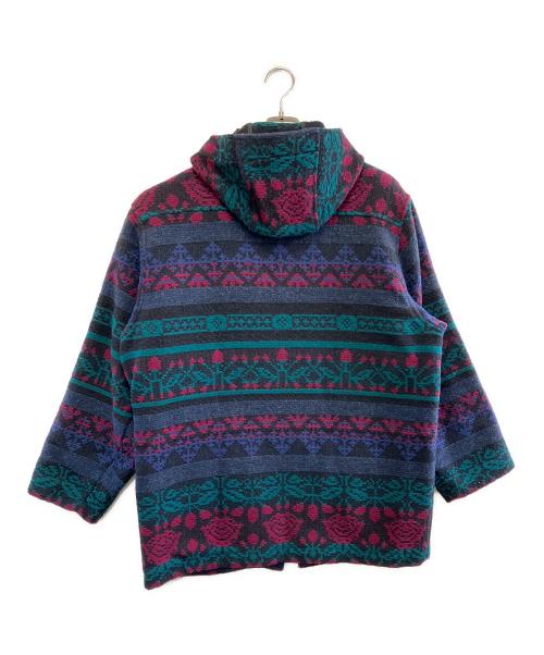 WOOLRICH（ウールリッチ）WOOLRICH (ウールリッチ) ブランケットコート ネイビー サイズ:Lの古着・服飾アイテム