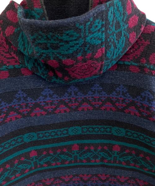 WOOLRICH（ウールリッチ）WOOLRICH (ウールリッチ) ブランケットコート ネイビー サイズ:Lの古着・服飾アイテム