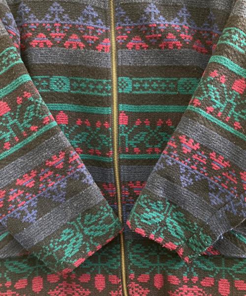 WOOLRICH（ウールリッチ）WOOLRICH (ウールリッチ) ブランケットコート ネイビー サイズ:Lの古着・服飾アイテム