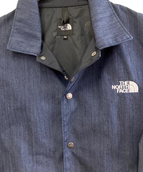 THE NORTH FACE（ザ ノース フェイス）THE NORTH FACE (ザ ノース フェイス) GTX Denim Coach Jacket ネイビー サイズ:XLの古着・服飾アイテム