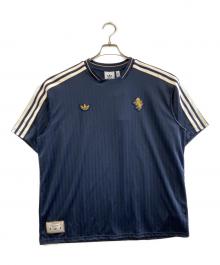 adidas（アディダス）の古着「サッカーユニフォーム」｜ネイビー